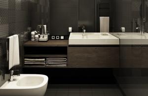 Kaip su 6 paprastos konstrukcijos metodus, kad jūsų mažas vonios kambarys funkcionalus ir madingas tuo pačiu metu