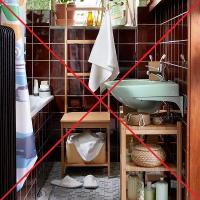 6 klaidos, kurių reikėtų vengti remontu ir regeneracijai savo mažame vonios kambaryje.