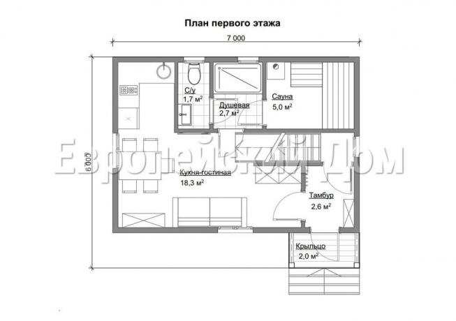 Pirmame aukšte. Nuotraukų šaltinis: dom-bt.com