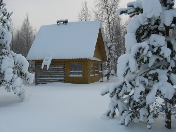 Snieguotas žiemą šalyje turi savo romantikos!